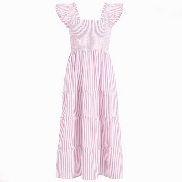 Hill House Dresses & Skirts - Hill House Nap Dress Ellie Bubblegum Stripe Small